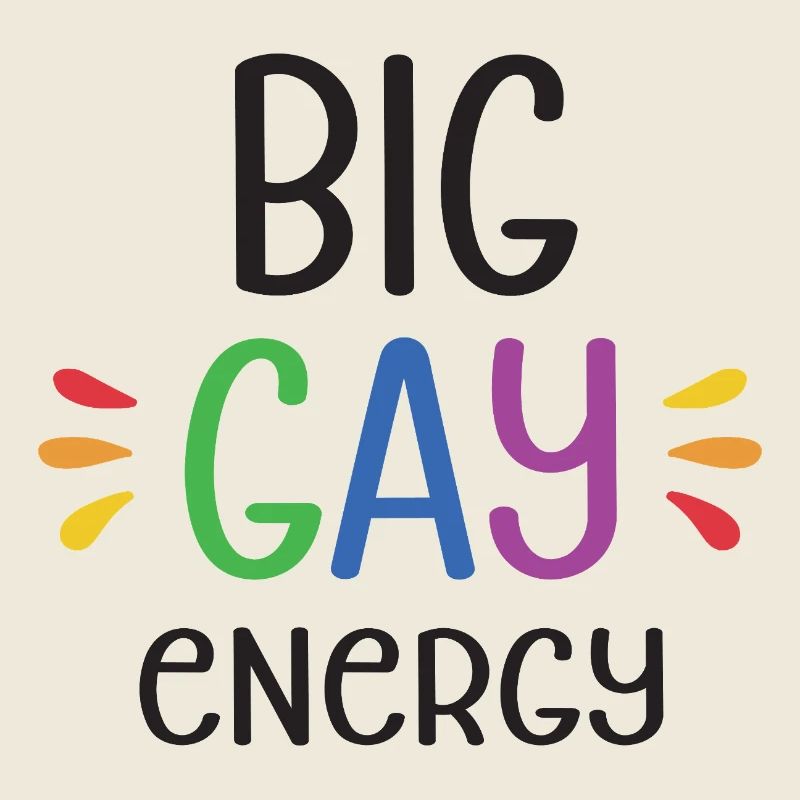 LGBTQ Pride Monat - Große schwule Energie