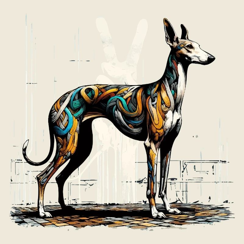 Galgo StreetArt Nr.04