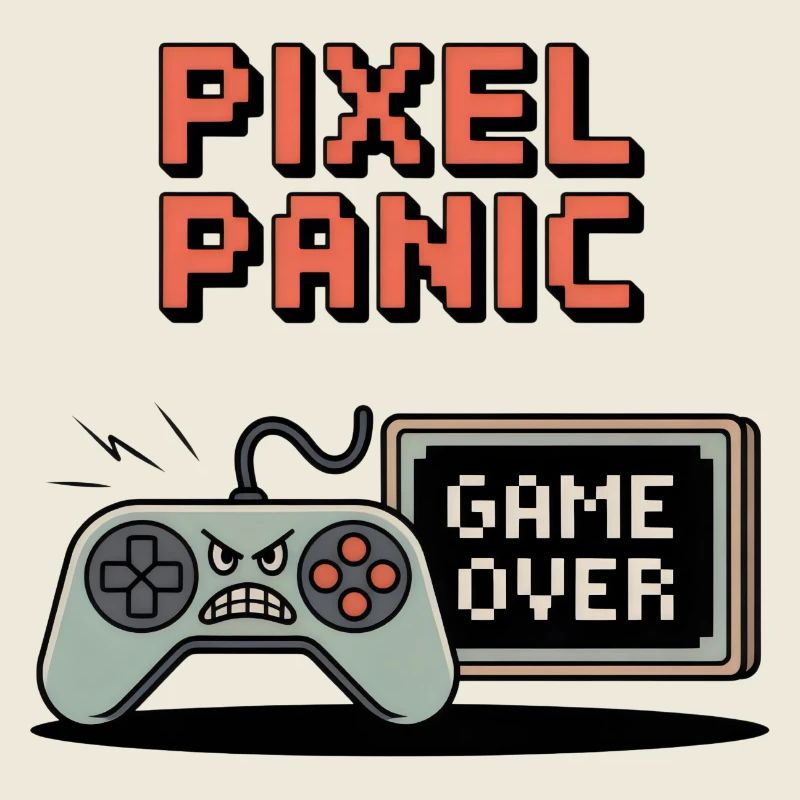 Pixel Panic – Game Over Rage Modus