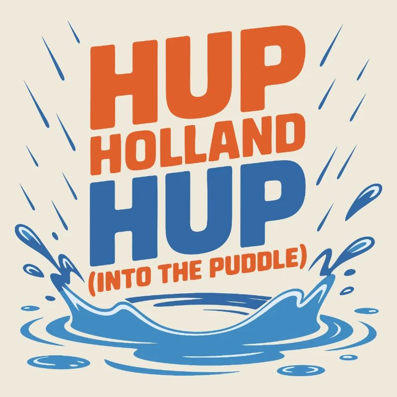 Hup Holland Hup Éclaboussure de flaque