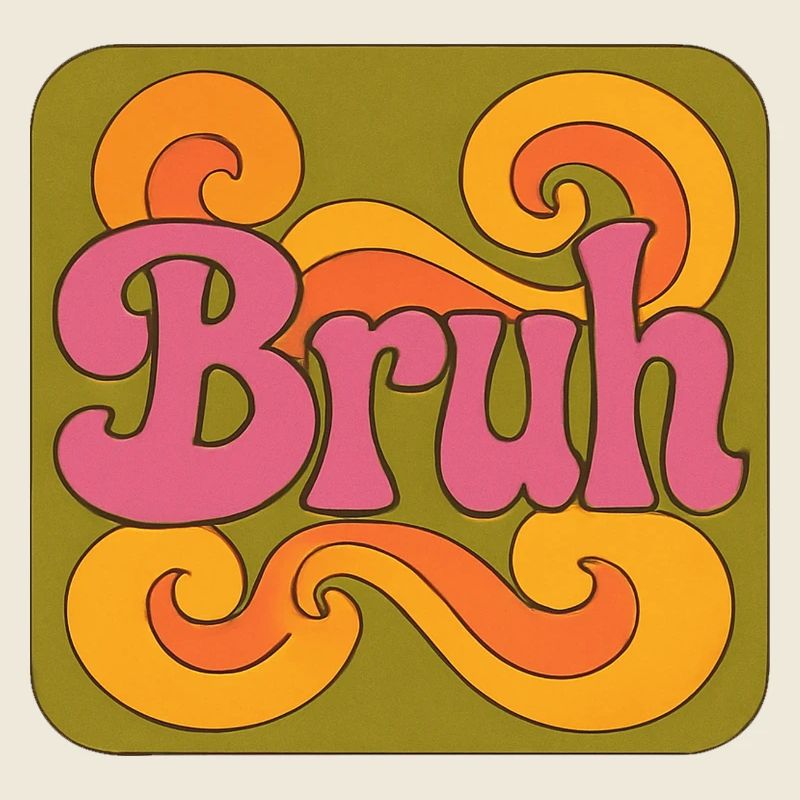 Bruh Psychedelic Swirl