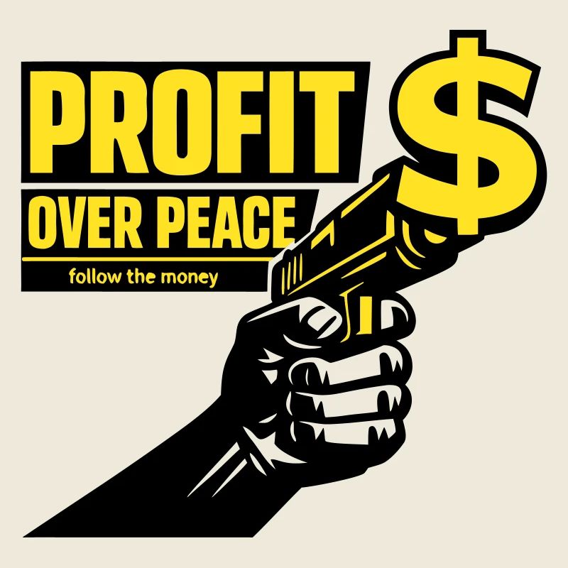 Satire du profit contre la paix