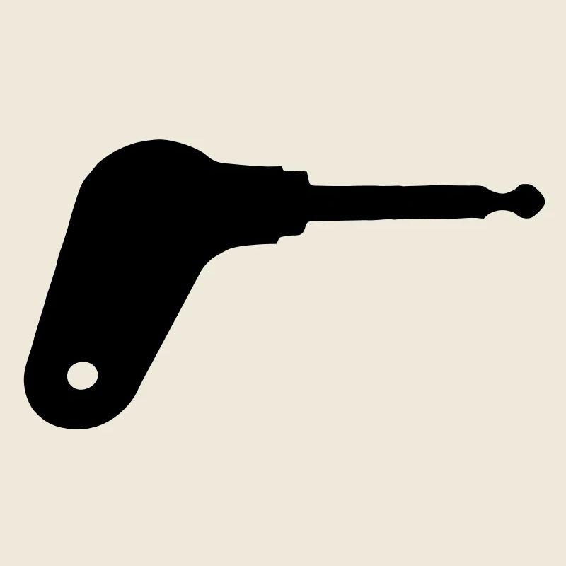 Oldtimer tractor ignition key