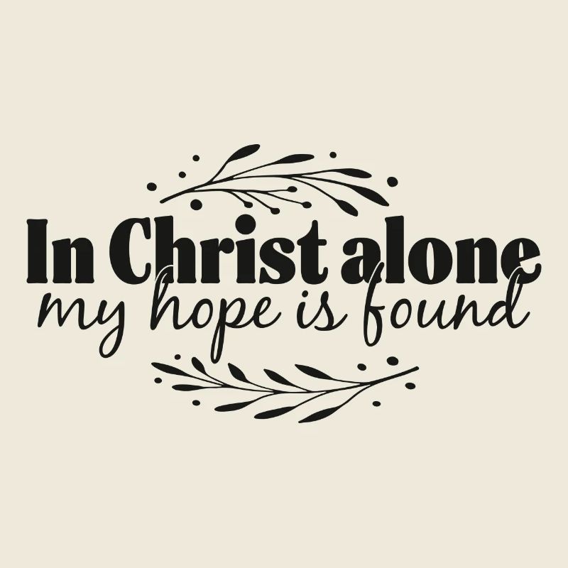 In Christ alone