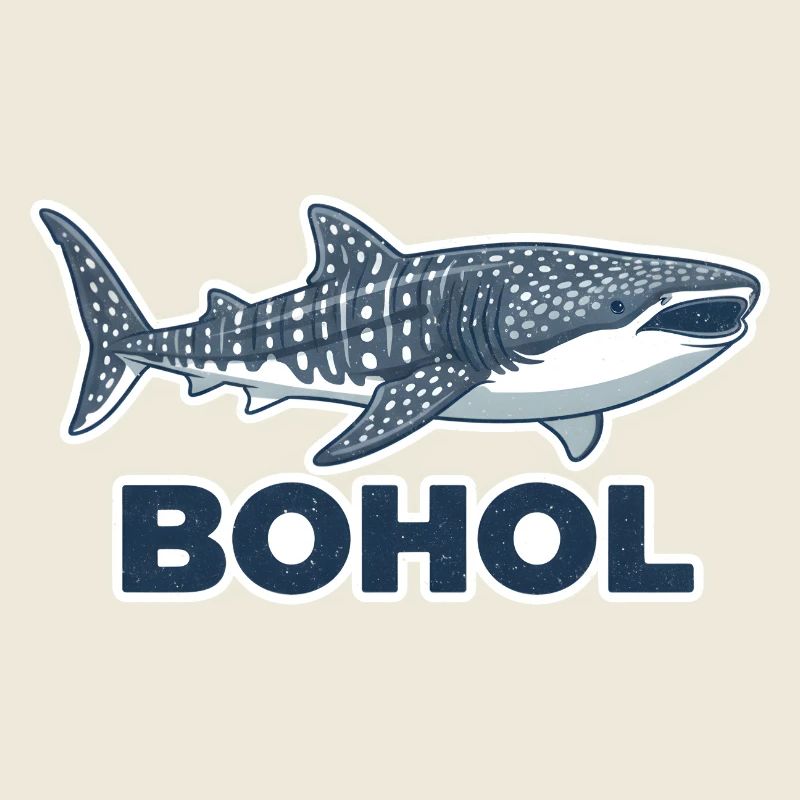 Bohol Walhai Motiv