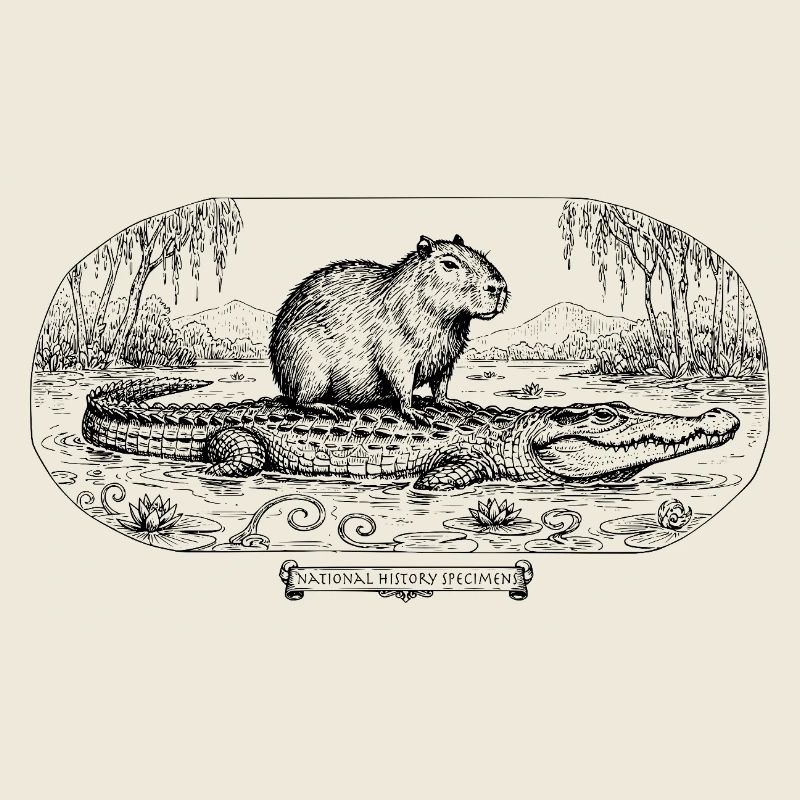 Croco et Capybara