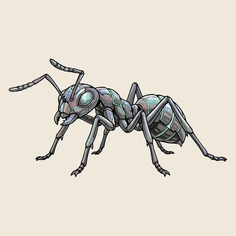 Motif de fourmi robotame fourmi Fourmi Cool