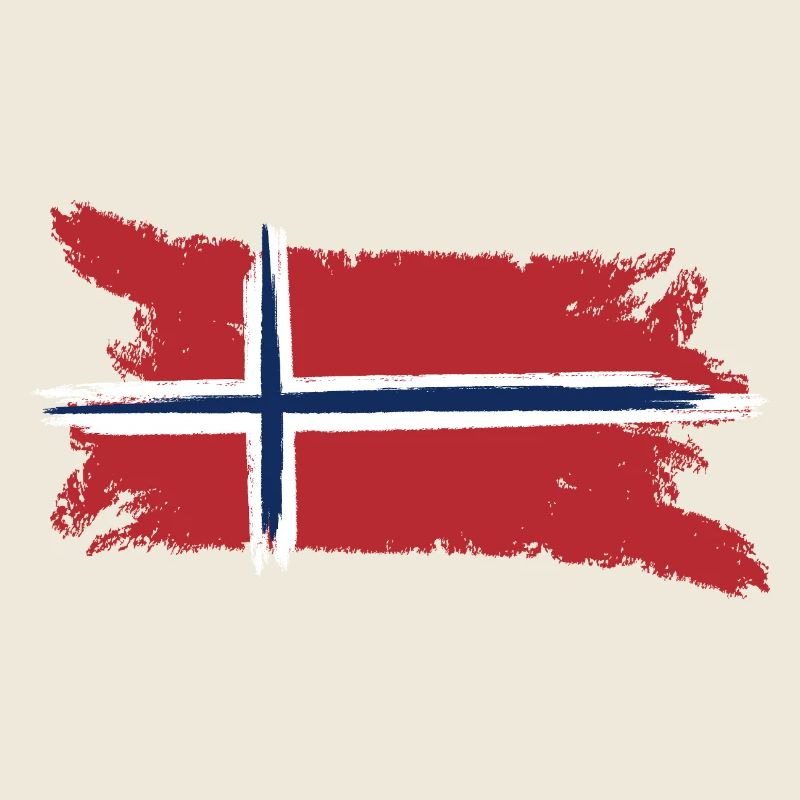 Drapeau norvégien en Scandinavie