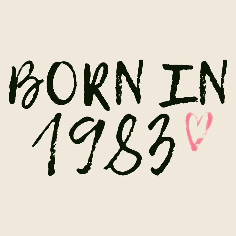 Born in 1983 in retro style
