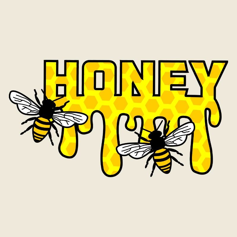 Bienen Honig Imker Logo