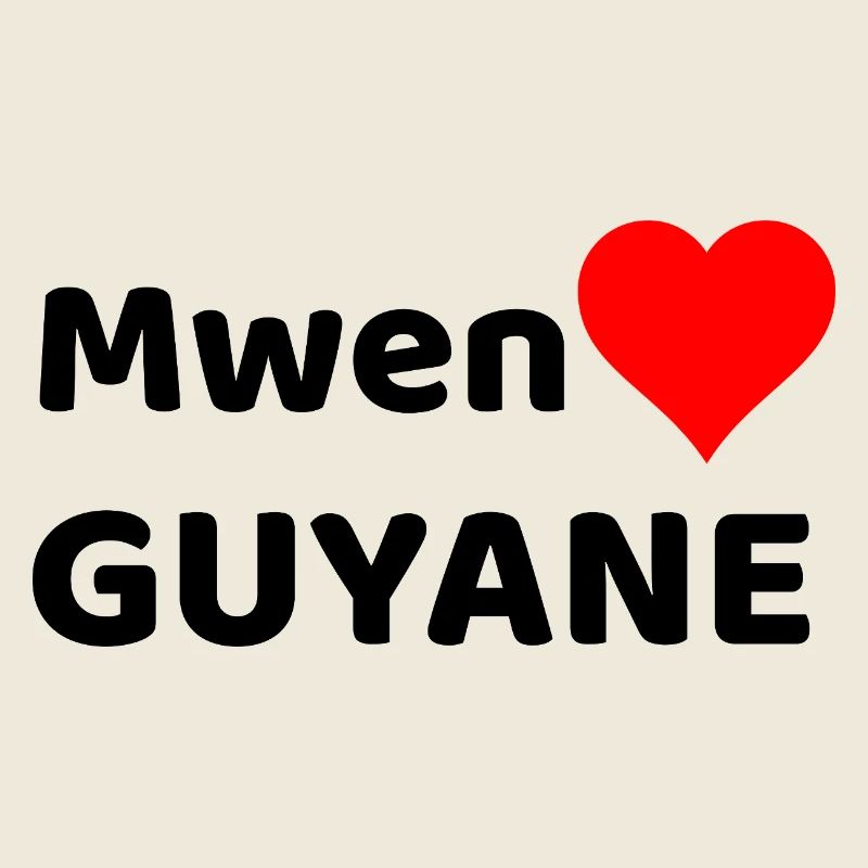 Mwen enmé Guyane - Ich liebe Guyana