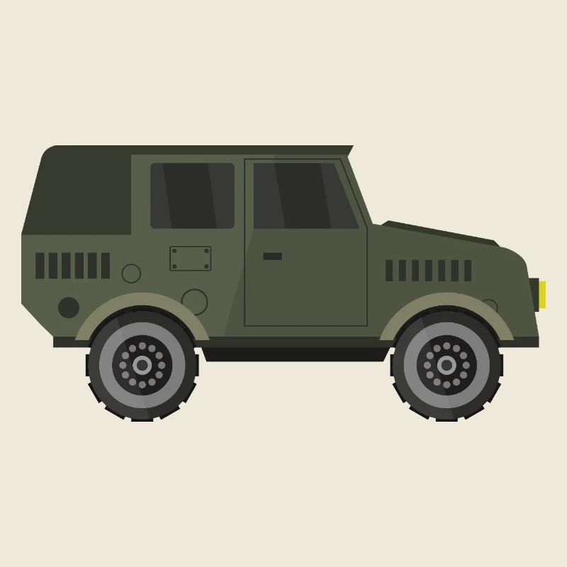 Militär-Jeep