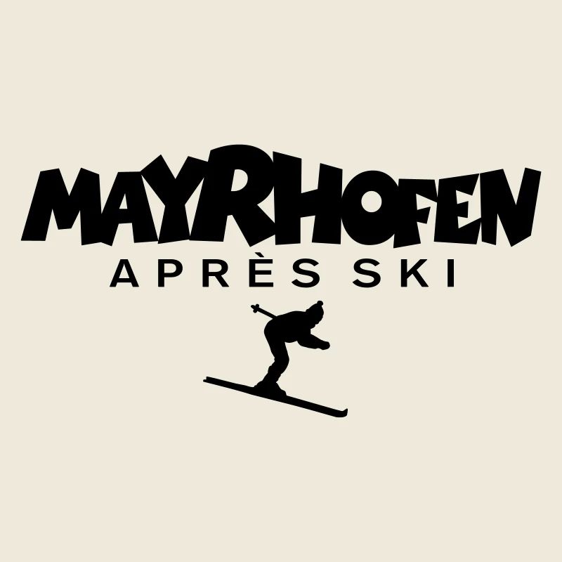 Mayrhofen Après-Ski Skifahrer