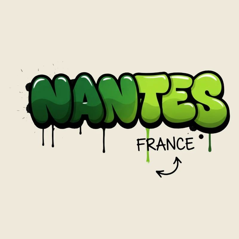 Nantes Graffiti Kunst Design
