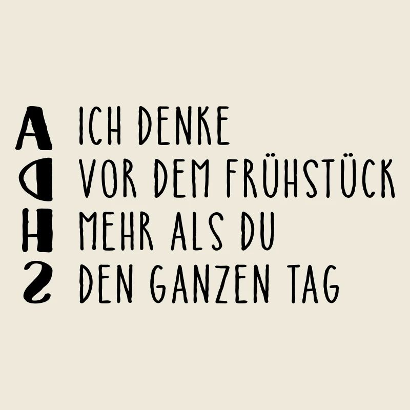 Provokanter ADHS Spruch