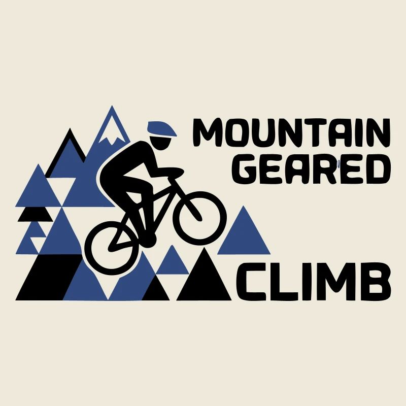 Mountainbike Climb Berge Spruch