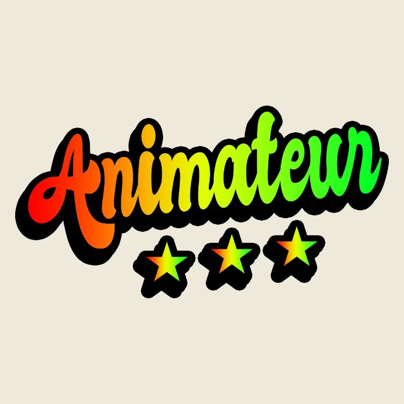 Animateur Regenbogen Design