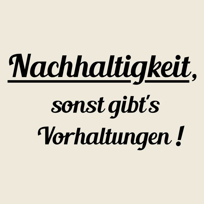 Sustainable or reproaches