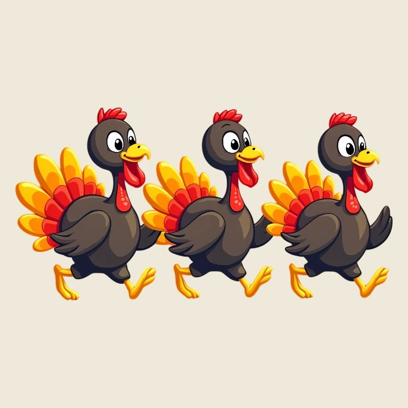 Bébé dinde de Thanksgiving