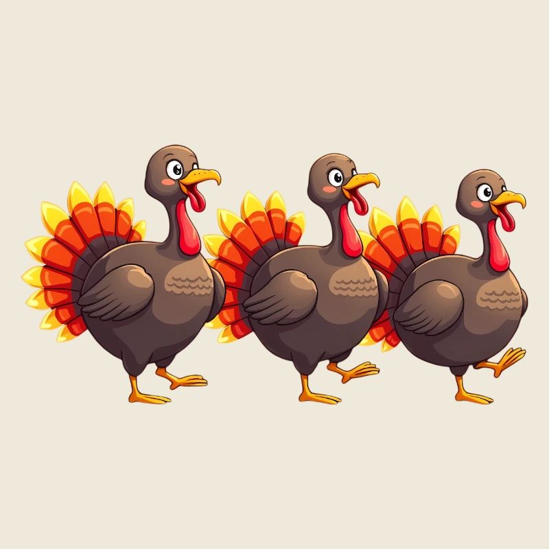 Bébé dinde de Thanksgiving