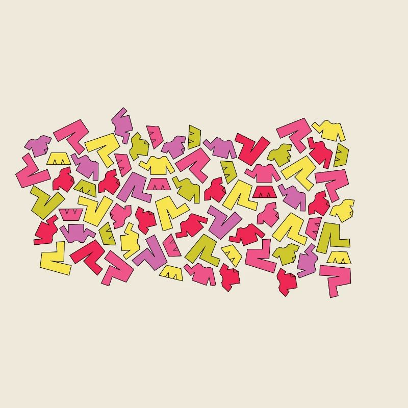 Cooles Kleidungsmuster