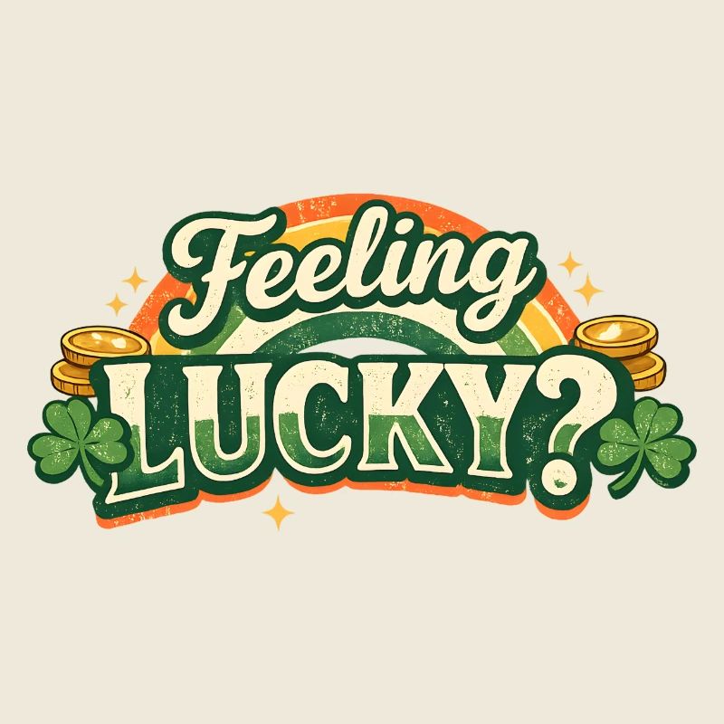 Feeling Lucky Shamrock Logo
