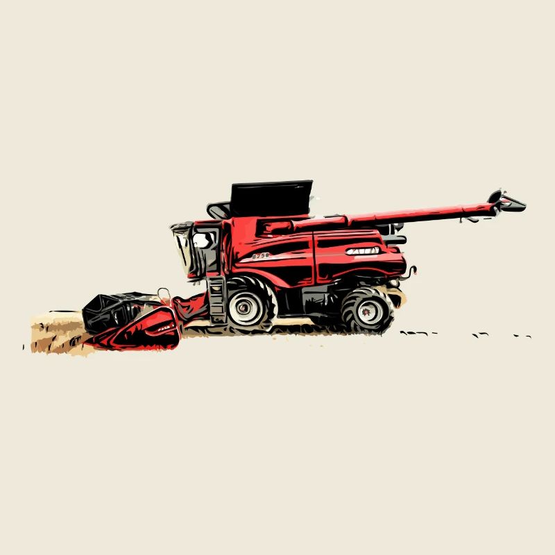 Erntemaschine Case M Traktor