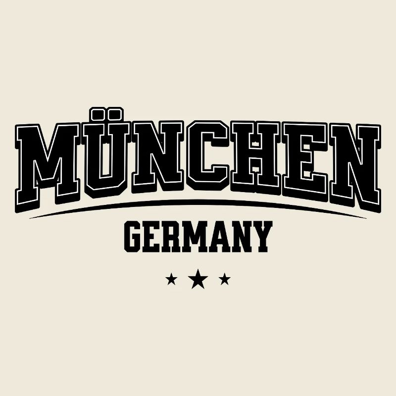 Munich Germany Lettering