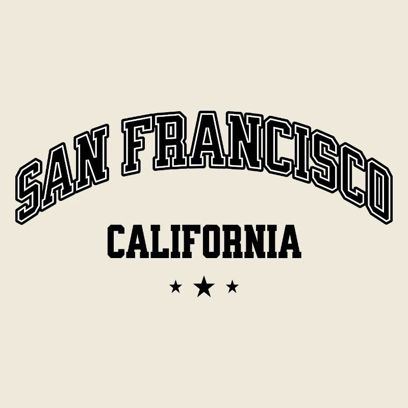San Francisco Arch Text Tee