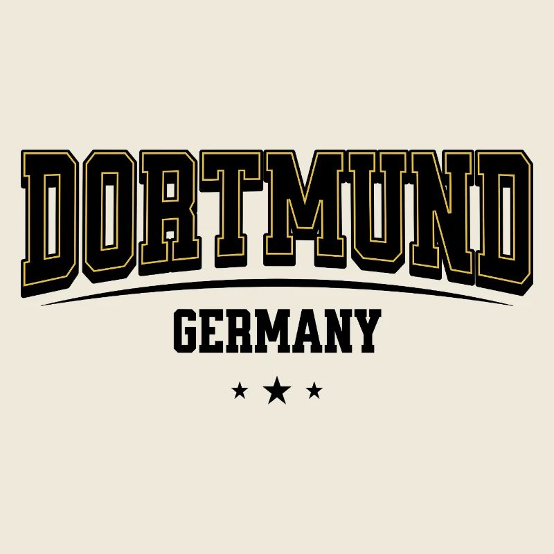 Dortmund Gelb Outline Wortmarke
