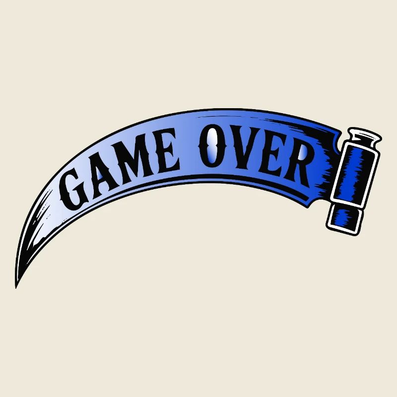 Game Over Retro Arcade Banner