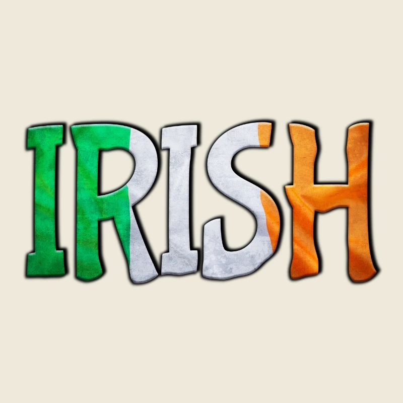 Irish Flag Letters Patchwork