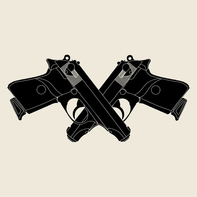 Deux pistolets croisés valse