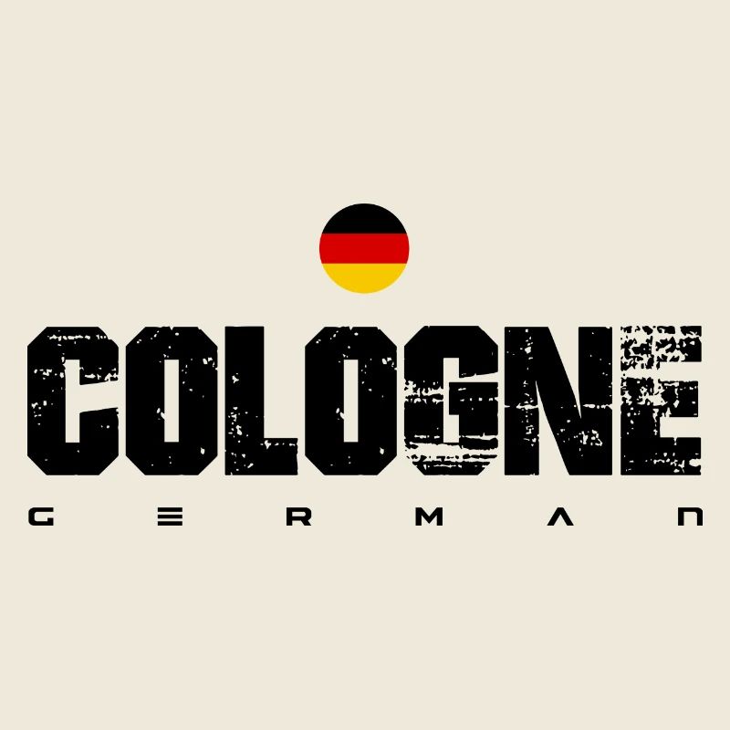German Flag Crest Circle