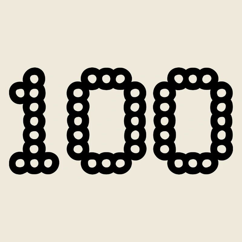 100. 100 JAHRE. 100-JÄHRIGES JUBILÄUM. GEBURTSTAG 100