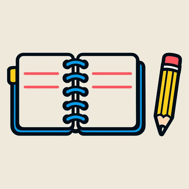 Football Notebook Cords