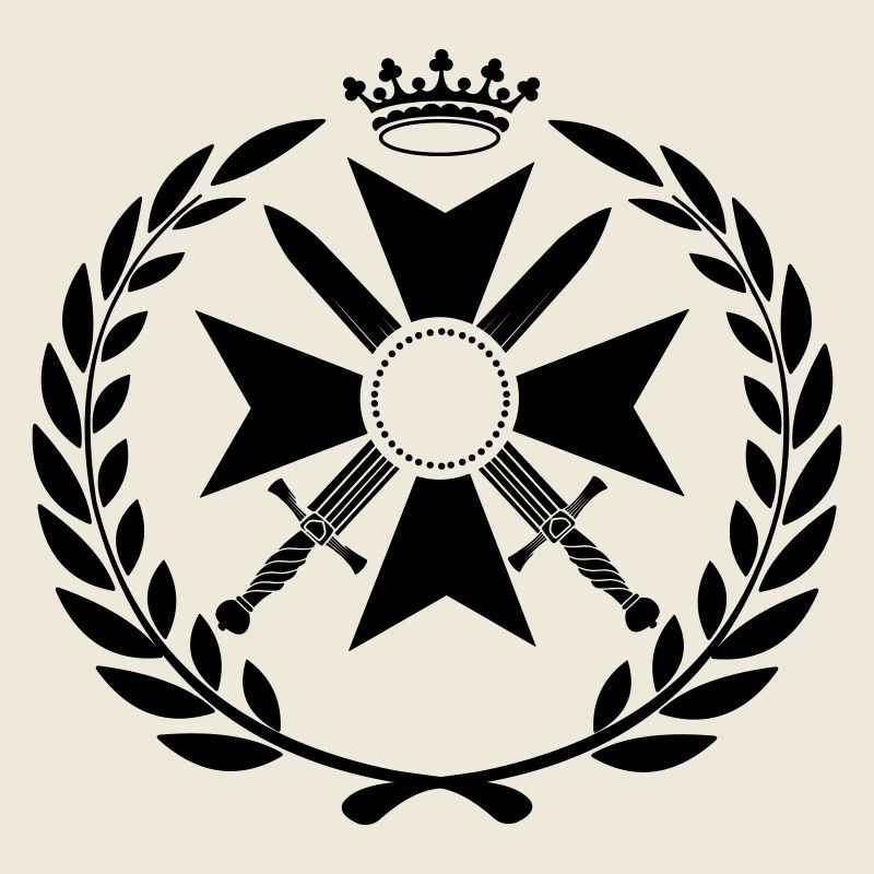 Croix militaire à deux épées