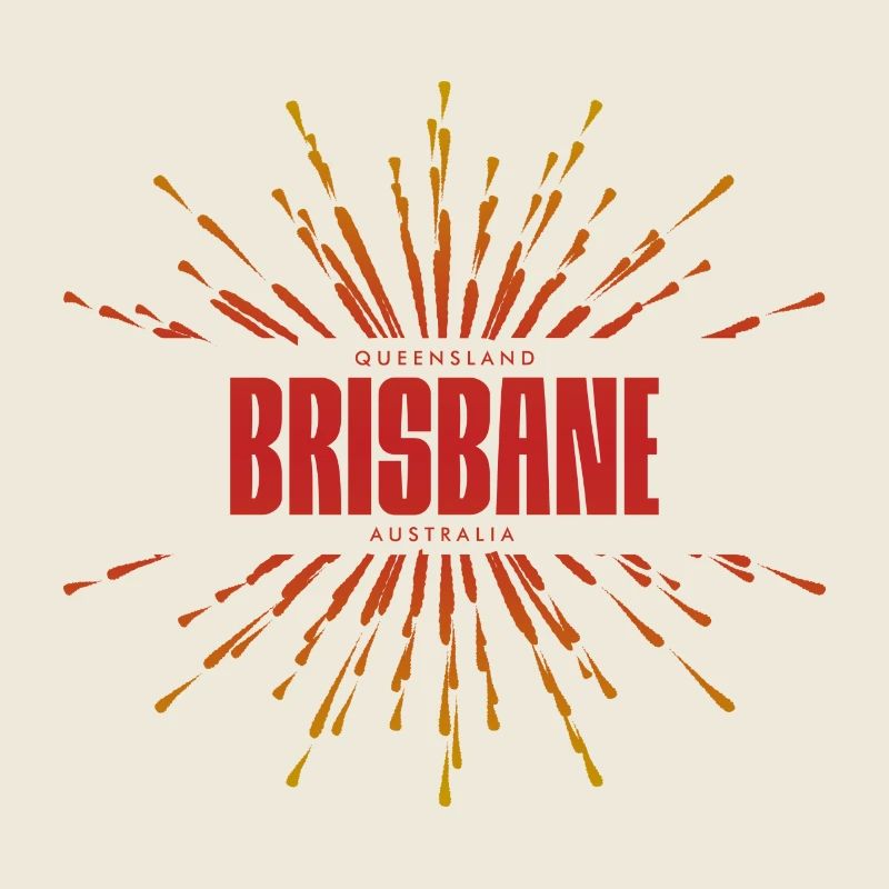 Brisbane Sunburst Logo