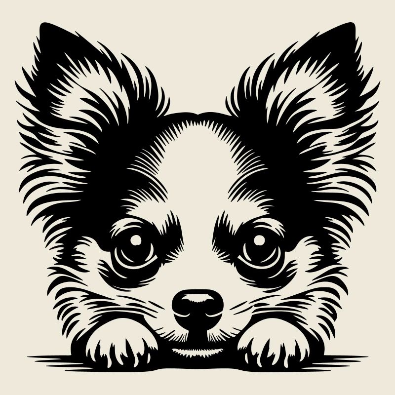 Chihuahua Head with Poten