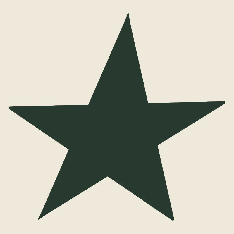 green star pattern in retro style