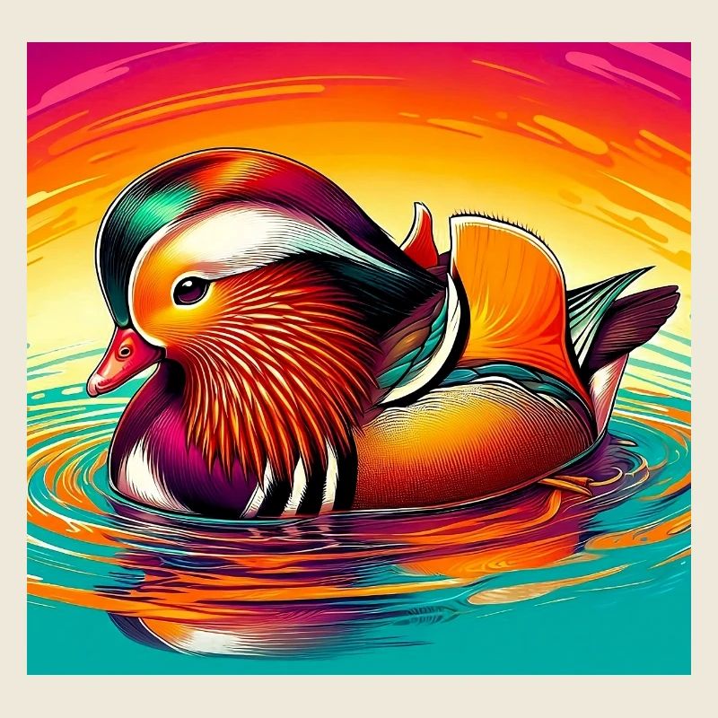 Mandarin duck