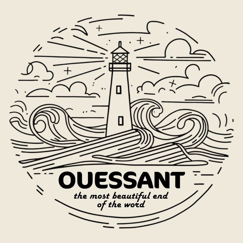Cadeau Île d'Ouessant Souvenir Phares Finistère