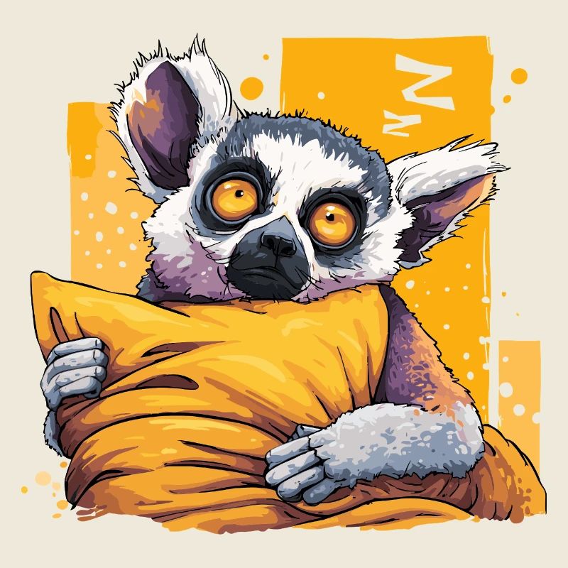 Lemur Kuschelheld Neonaugen