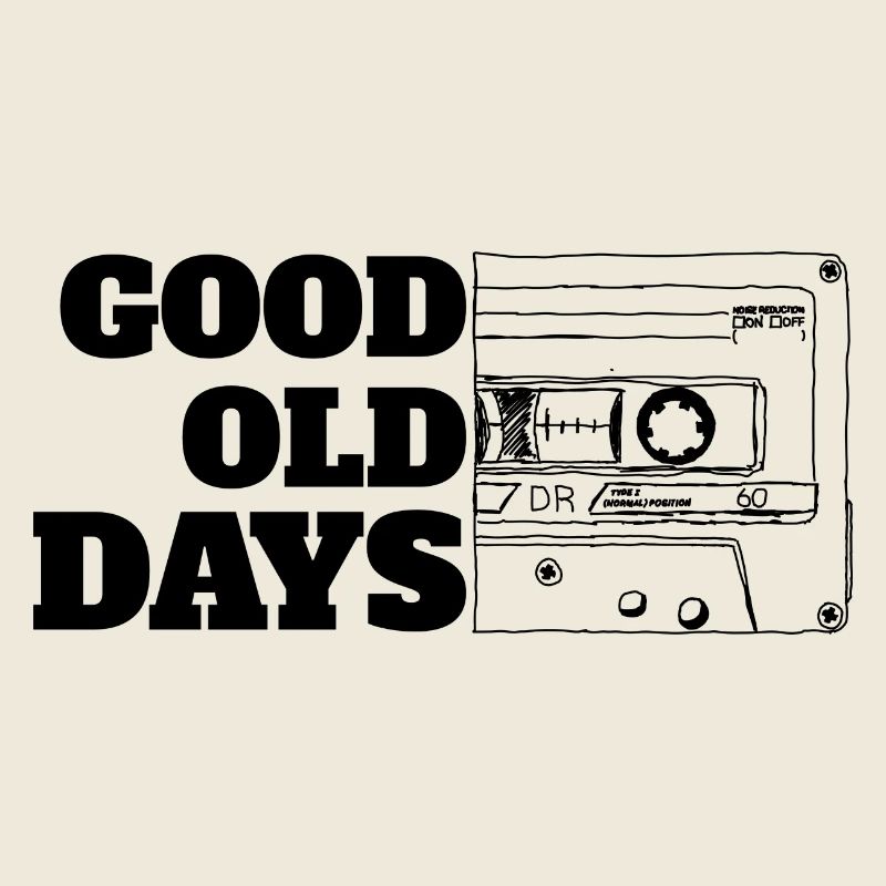 Cassette Good Old Days Blanc
