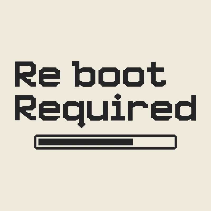 Redémarrage requis - Style de jeu rétro
