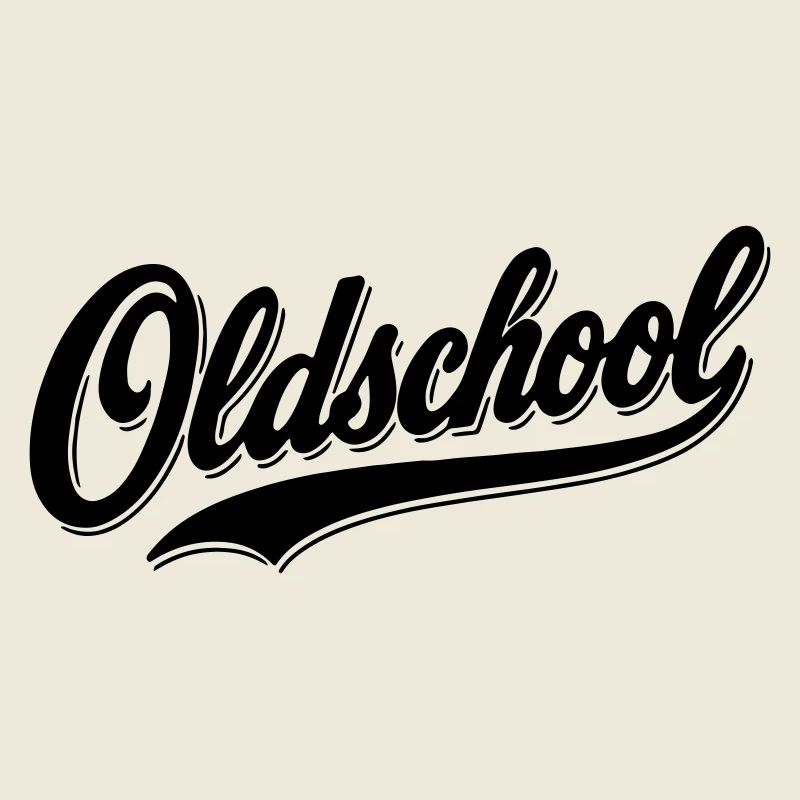 Oldschool Retro Logo T-Shirt
