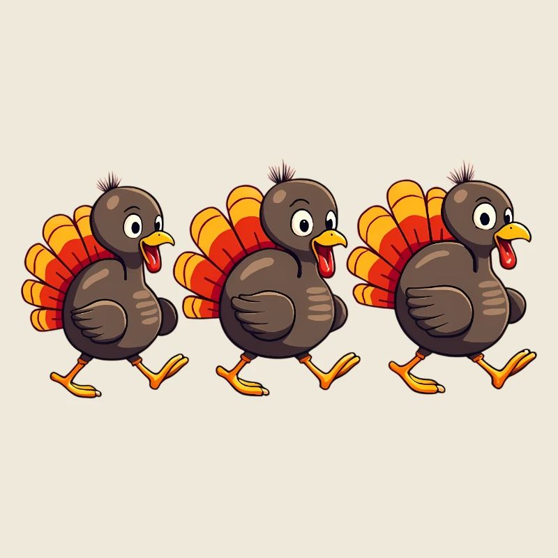 Bébé dinde de Thanksgiving