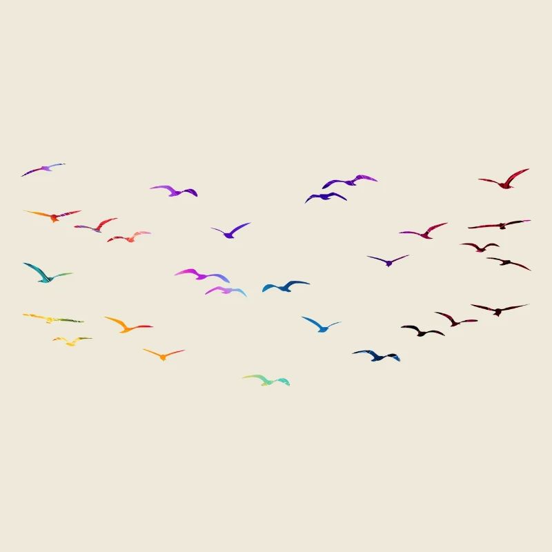 Oiseaux colorés