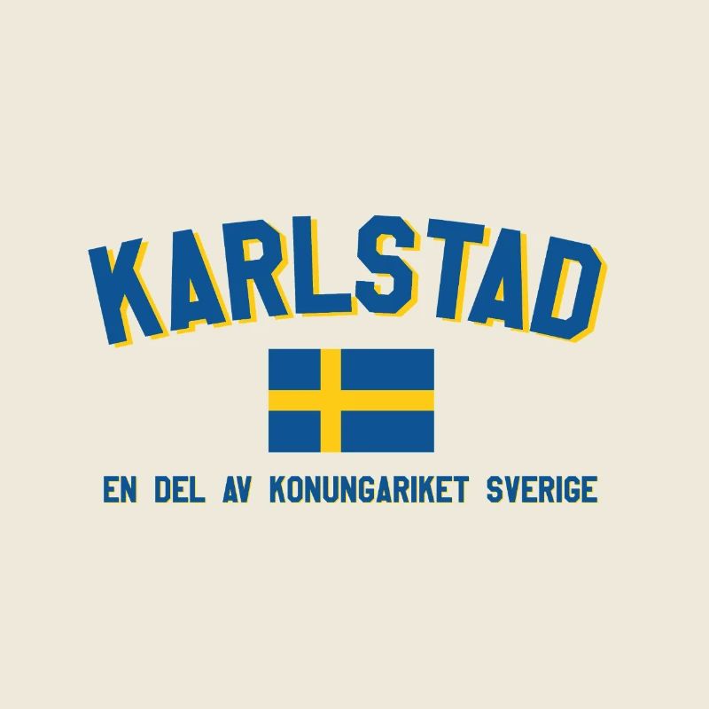 Karlstad Suède Drapeau et Royaume