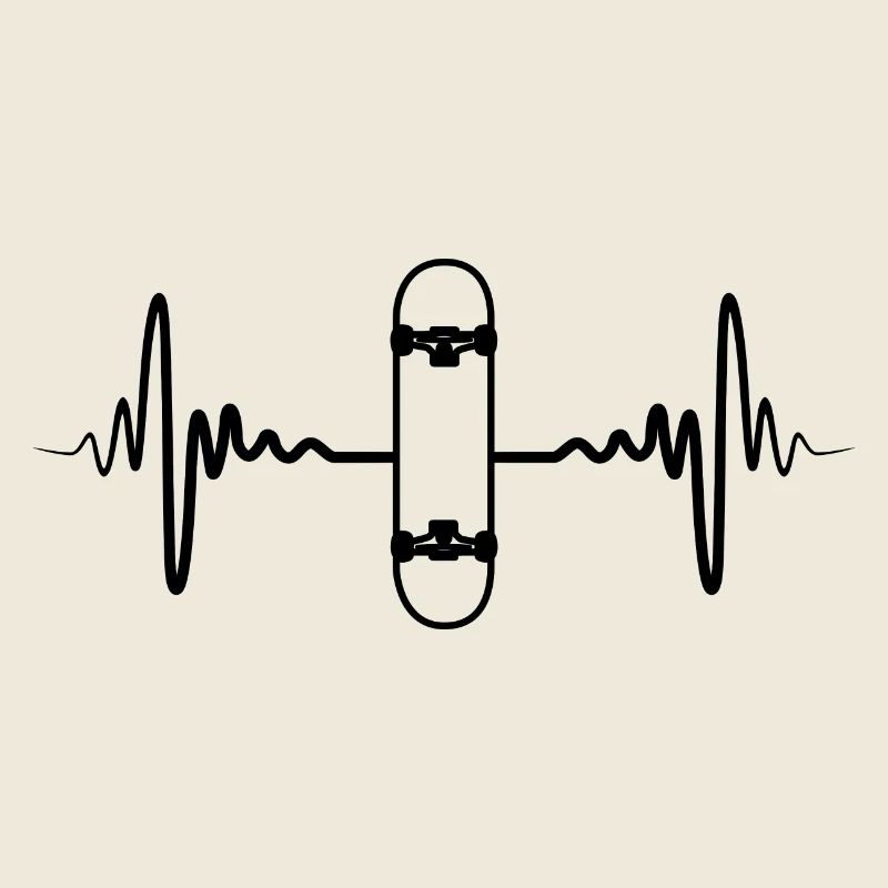 Skateboard Pulsschlag